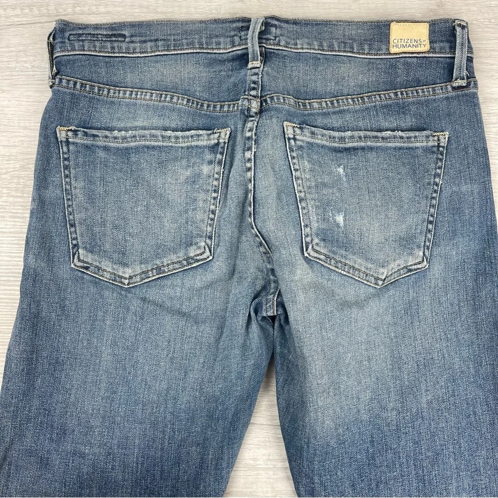 Citizens of Humanity Emerson Slim Boyfriend Ankle in Madera Light, 25 - Picture 13 of 13